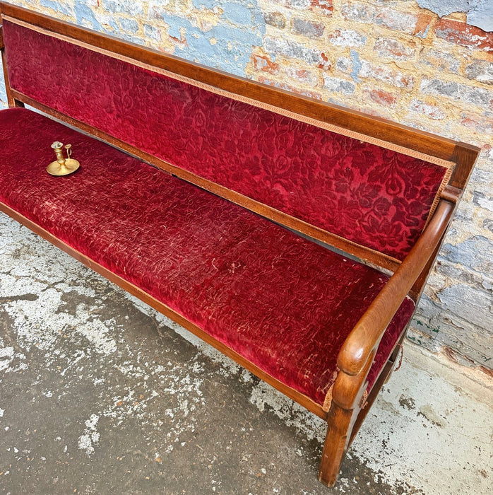 Banquette en noyer