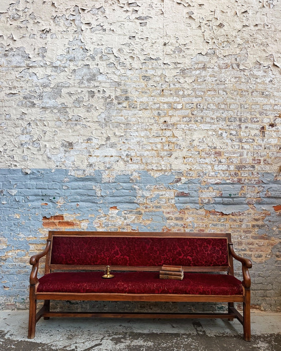 Banquette en noyer
