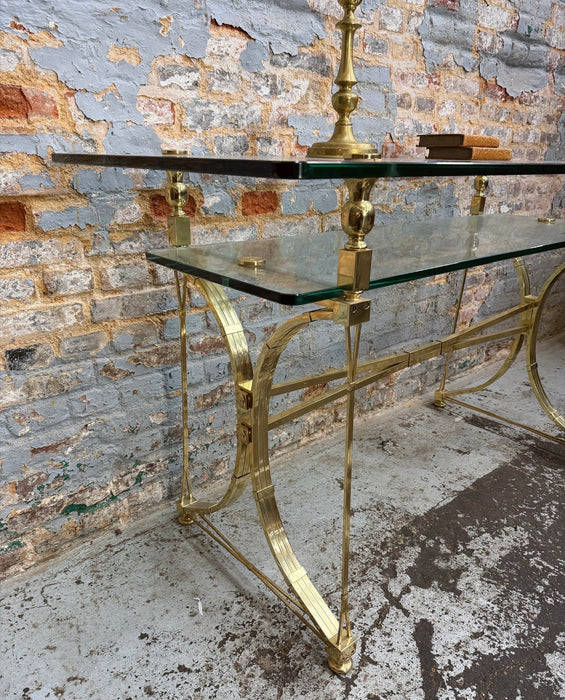 Console en verre