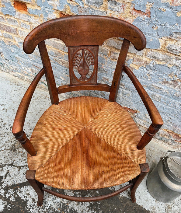 Beech amrchair