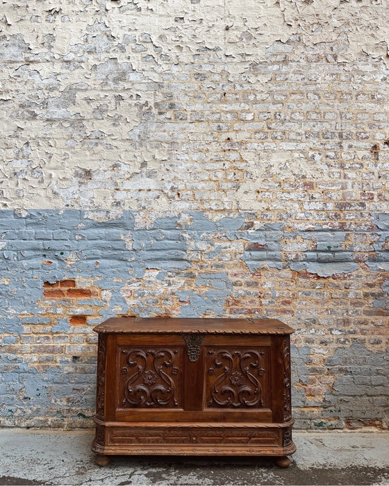 Walnut chest