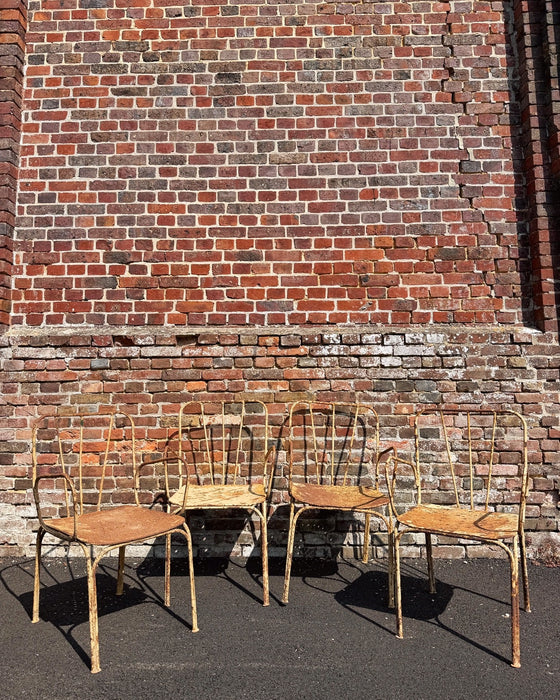 4 chaises de jardin