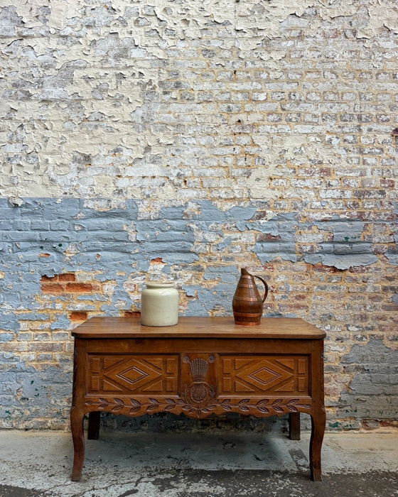 Walnut chest