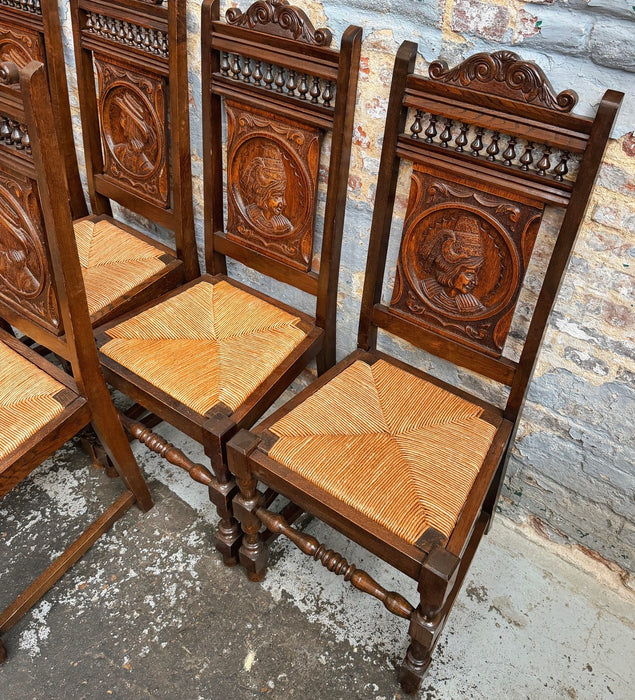 6 chaises bretonnes