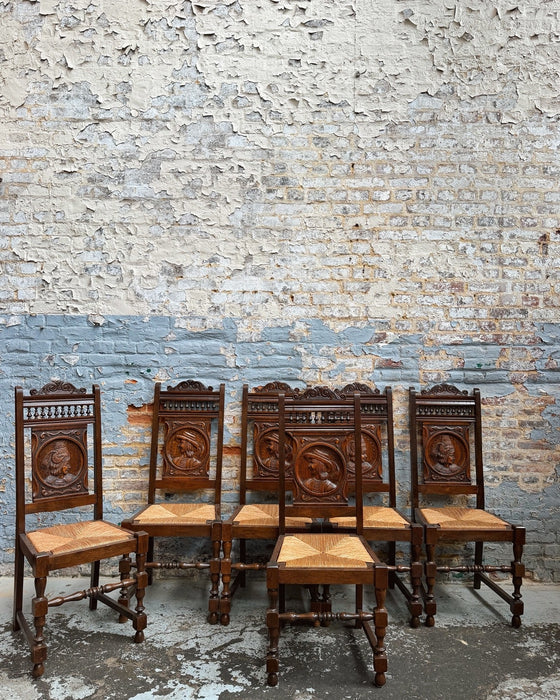 6 chaises bretonnes