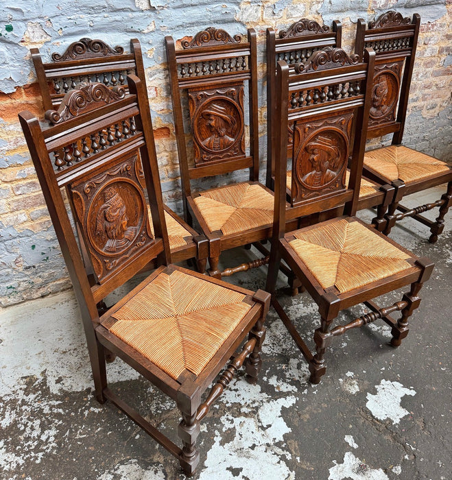 6 chaises bretonnes