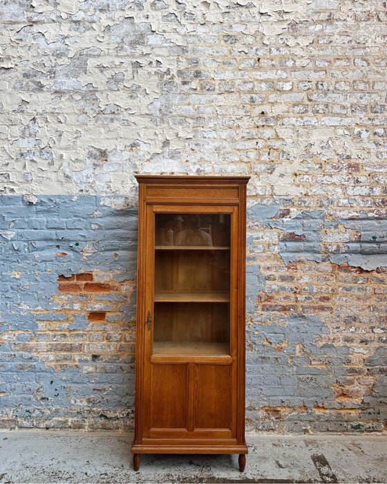 Vitrine en chêne