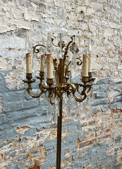 Lampadaire en bronze