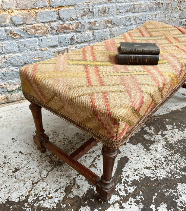 Walnut bench