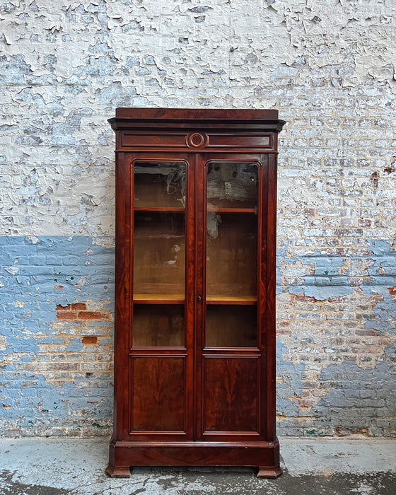 Bibliothèque en acajou