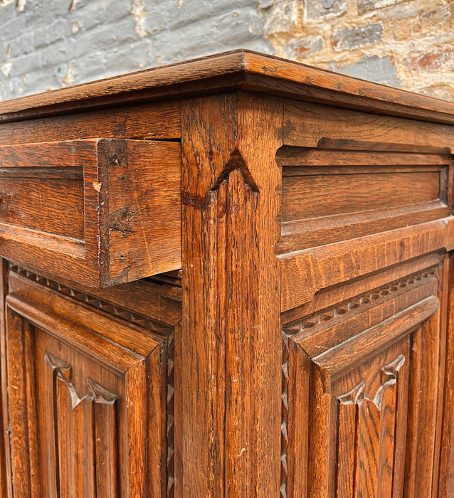 Oak cabinet