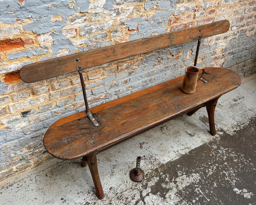 Banc rustique
