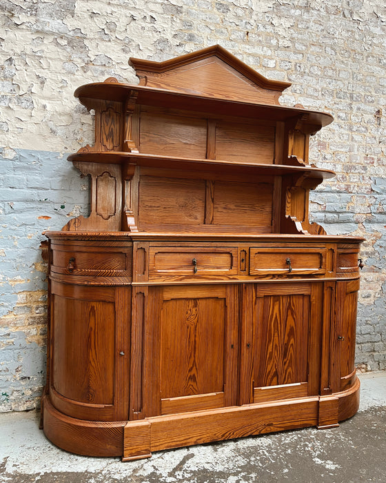 Pitch-pine sideboard