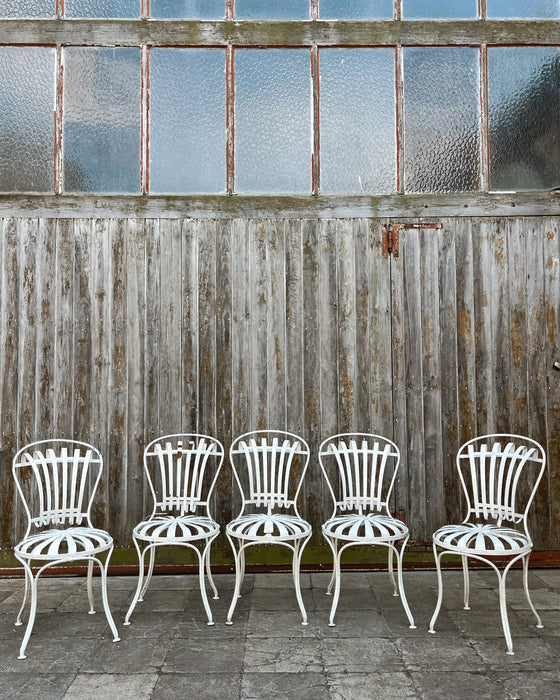 5 garden chairs
