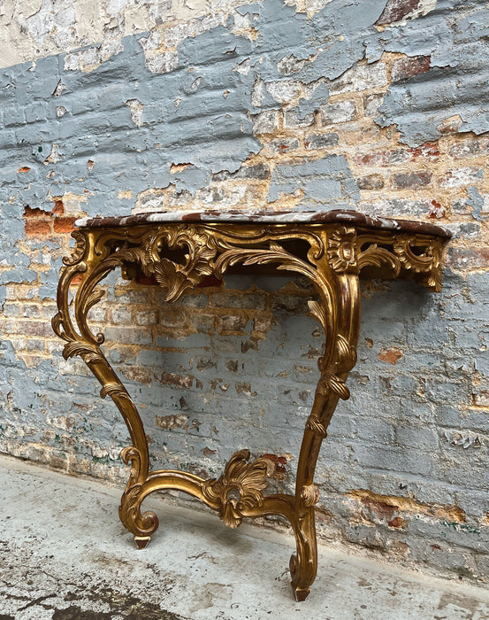 Gilded console