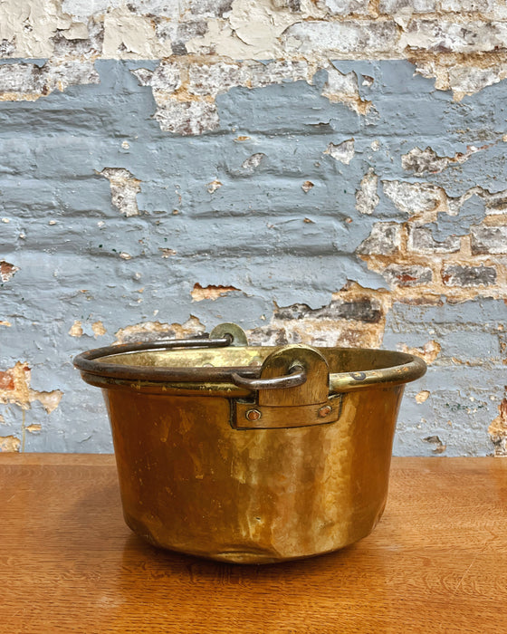 Brass cauldron