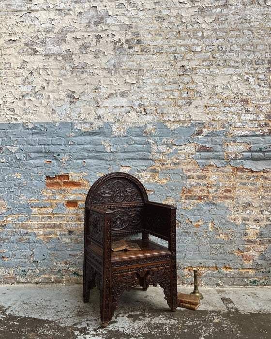 Fauteuil en châtaignier