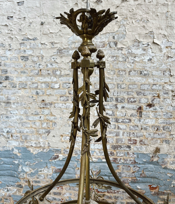 Bronze chandelier