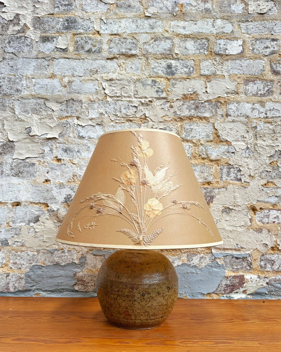 Lampe en grès