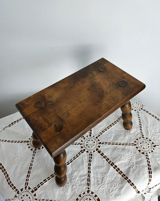 Tabouret en hêtre