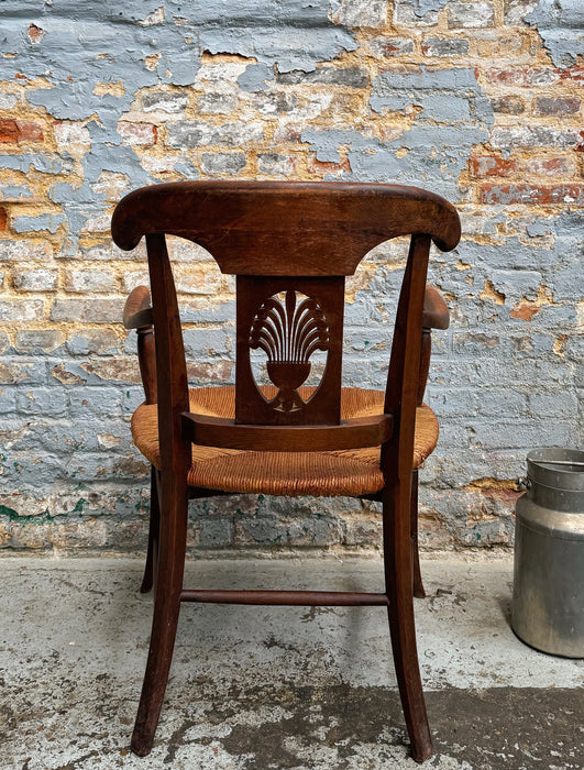 Beech amrchair