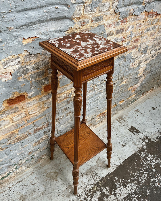 Walnut stand