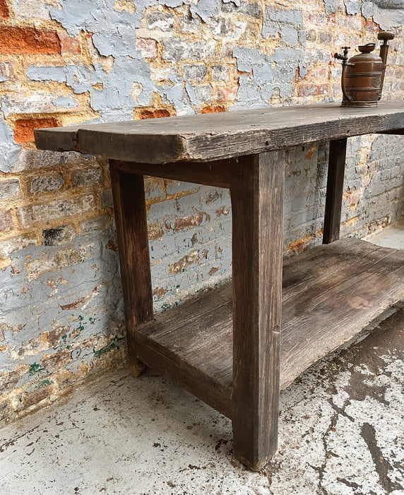 Oak console