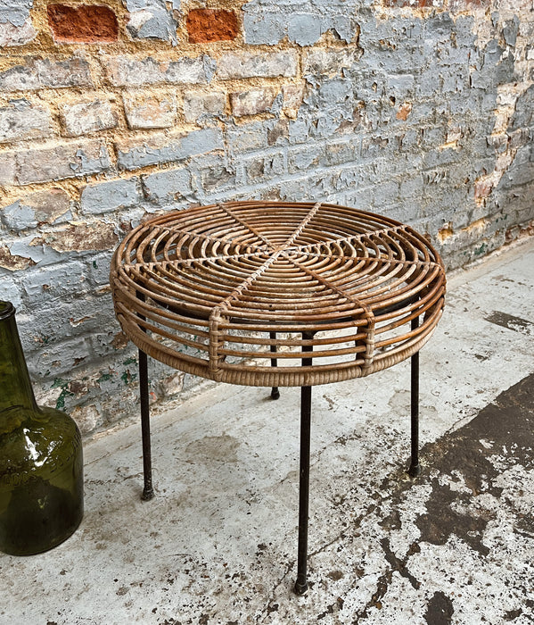 Rattan coffee table