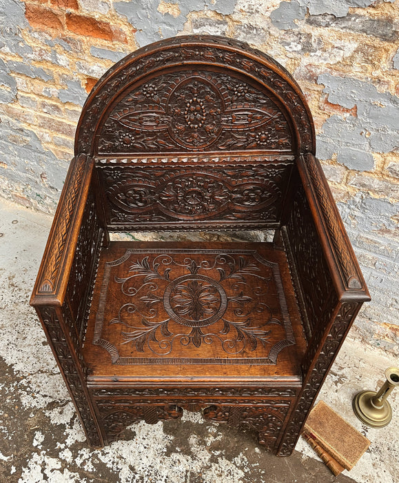 Fauteuil en châtaignier