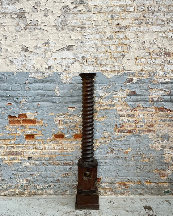 Old press screw