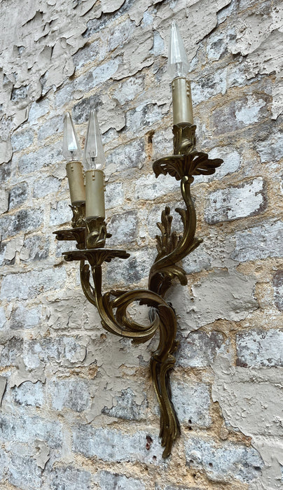 Bronze wall lights