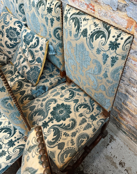 6 chaises os de mouton