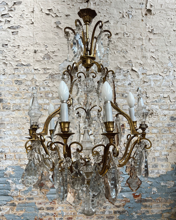 Bronze chandelier