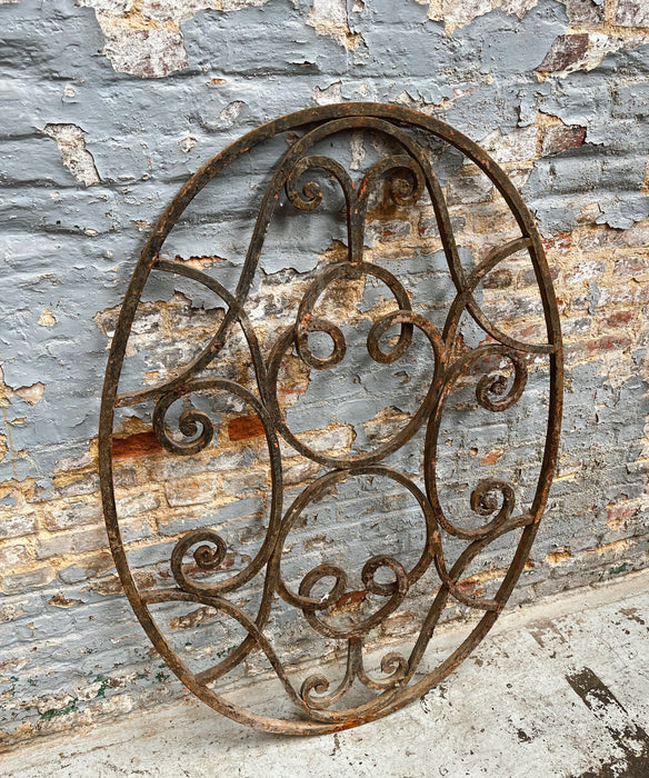 Wrought iron gate