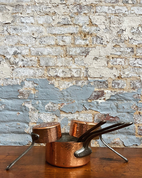 Casseroles en cuivre