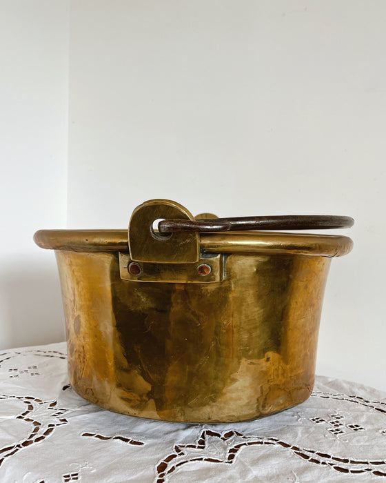 Brass bucket