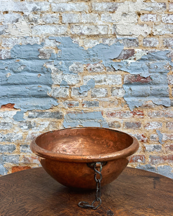 Bassine en cuivre
