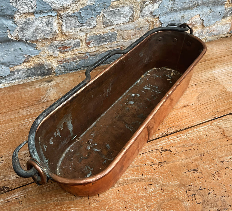 Poissonnière en cuivre