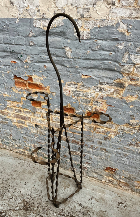 Wrought iron plant stand