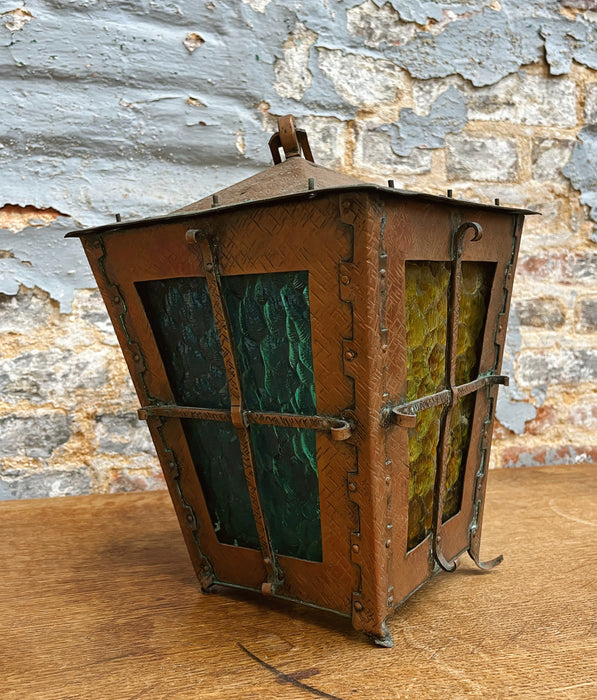 Copper lantern