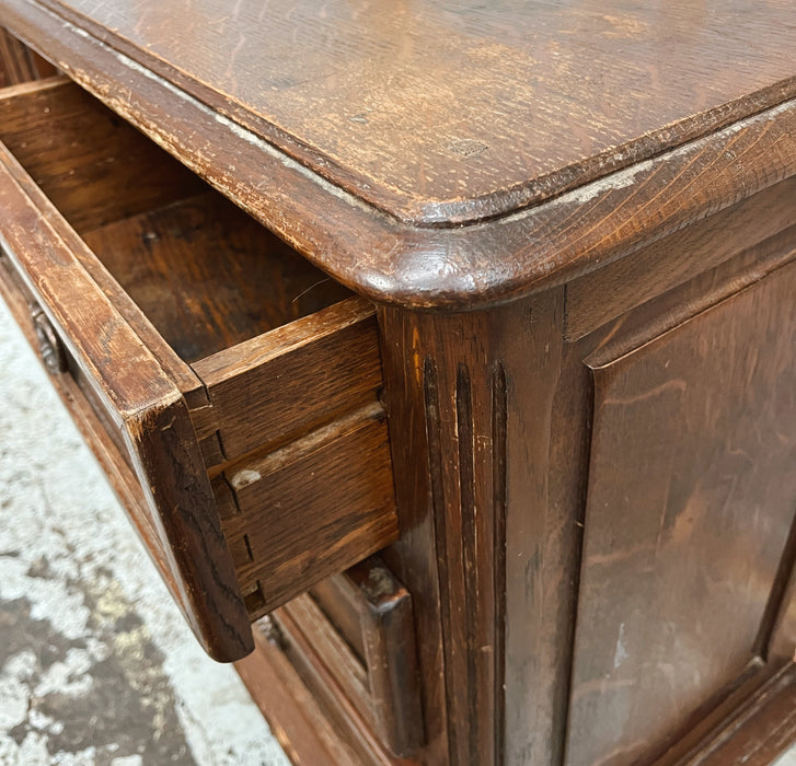 Oak bedside tables