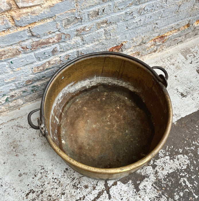 Brass cauldron