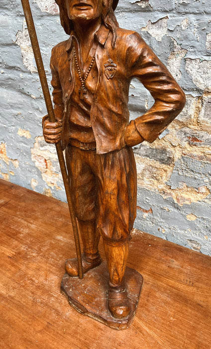 Wooden sculpture