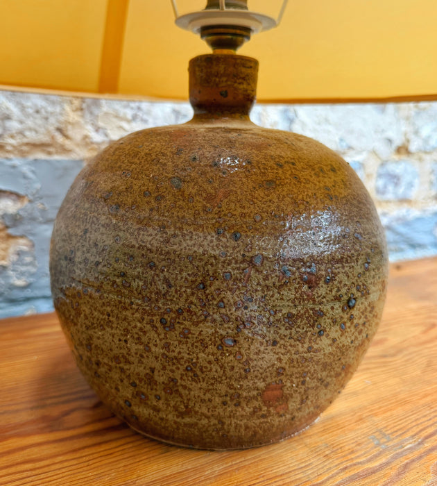 Lampe en grès