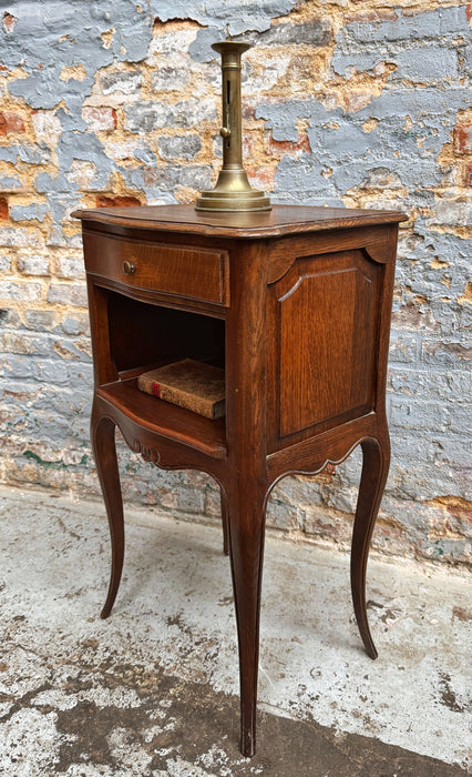 Neo-rustic bedside table