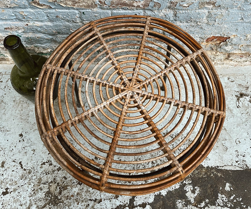 Rattan coffee table