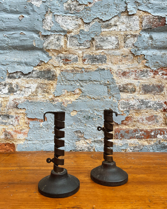 Set of three candlesticks