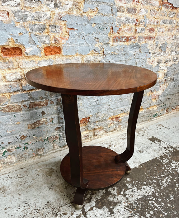 Art deco pedestal table