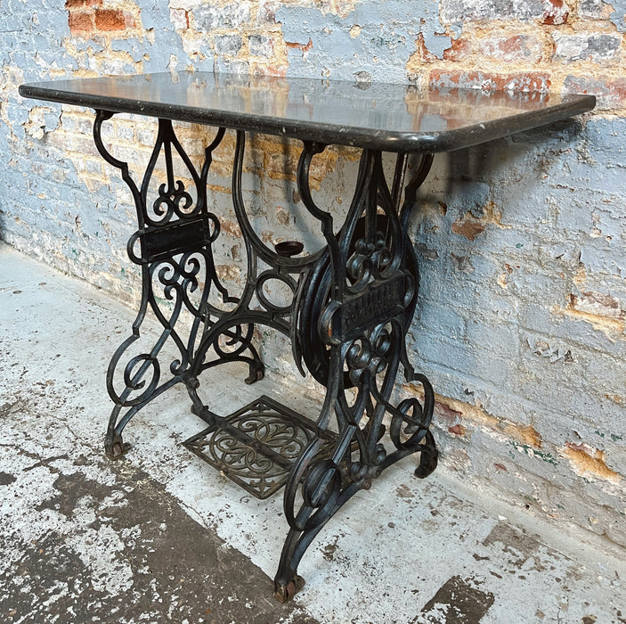 Cast iron console