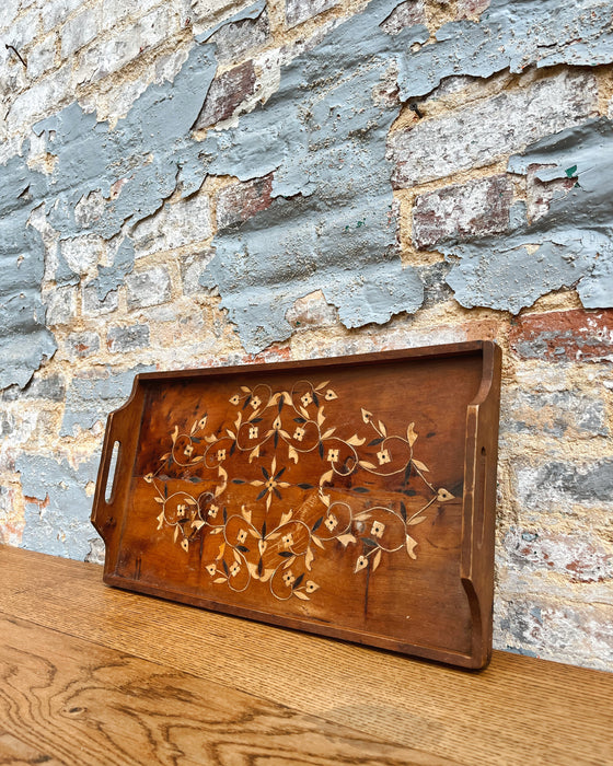 Marquetry tray